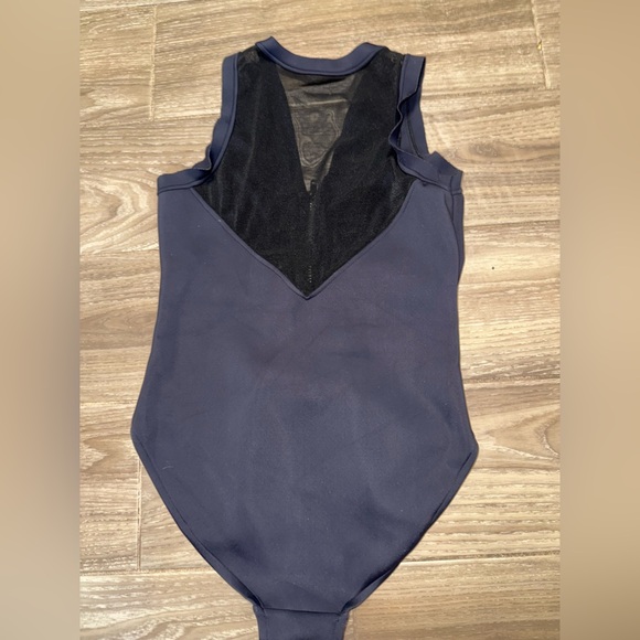 MagicSuit  Scuba Daniella Tummy Control Zip Up One Piece Mesh cutouts  Black 8 - Picture 5 of 15